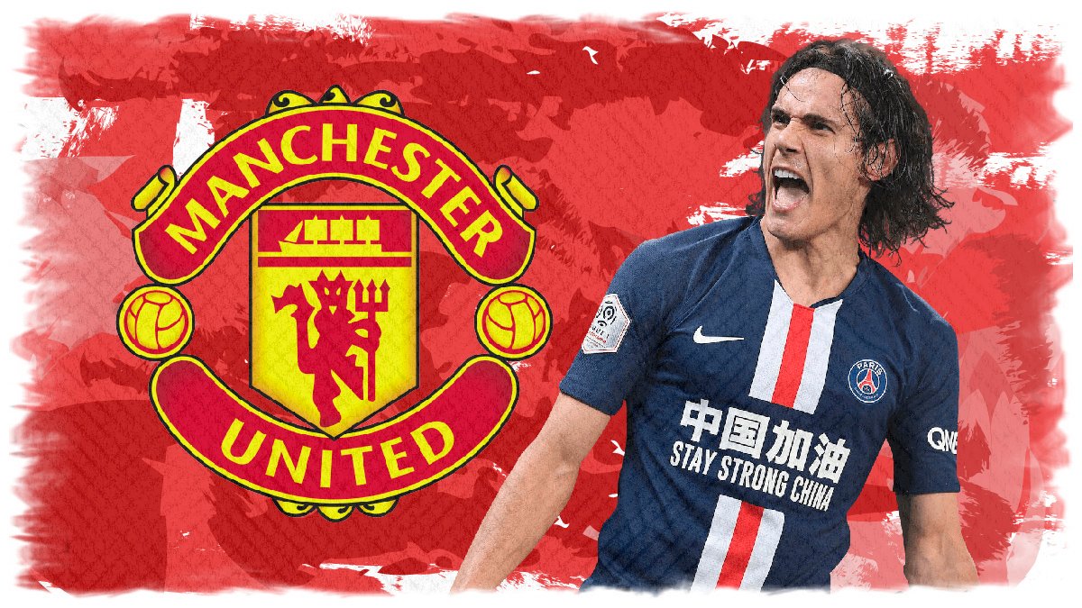Edinson Cavani, al Manchester United