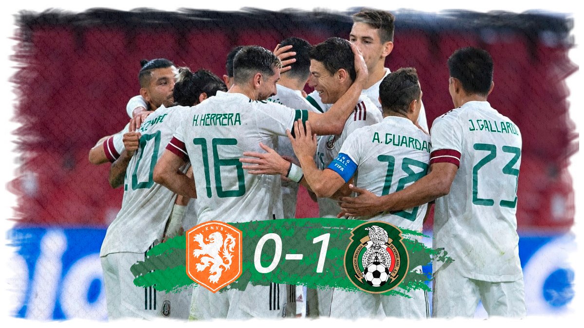 México gana en Ámsterdam